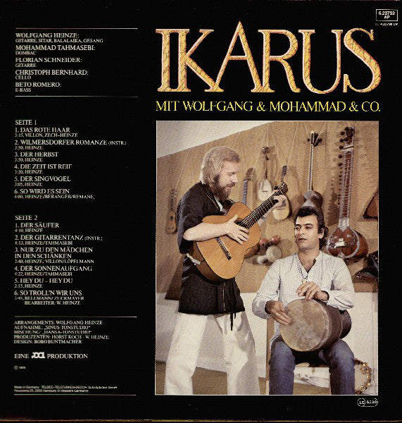 Ikarus (3) : Mit Wolfgang & Mohammad & Co. (LP, Album)