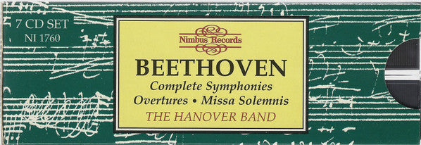 Ludwig van Beethoven, Hanover Band : Complete Symphonies • Overtures • Missa Solemnis (7xCD, Comp, Amb + Box)