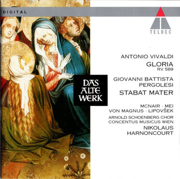 Vivaldi*, Nikolaus Harnoncourt, Concentus Musicus Wien : Vivaldi: Gloria; Pergolesi: Stabat Mater (CD, Album)