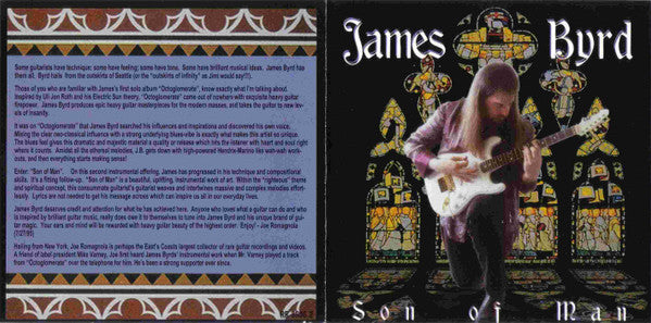 James Byrd : Son Of Man (CD, Album)