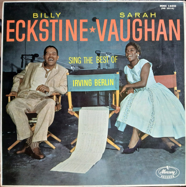 Sarah Vaughan And Billy Eckstine : Sing The Best Of Irving Berlin (LP, Album, Mono)