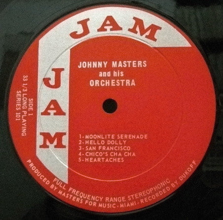 Johnny Masters And His Orchestra : Dancing In Dreamland (LP, Album)