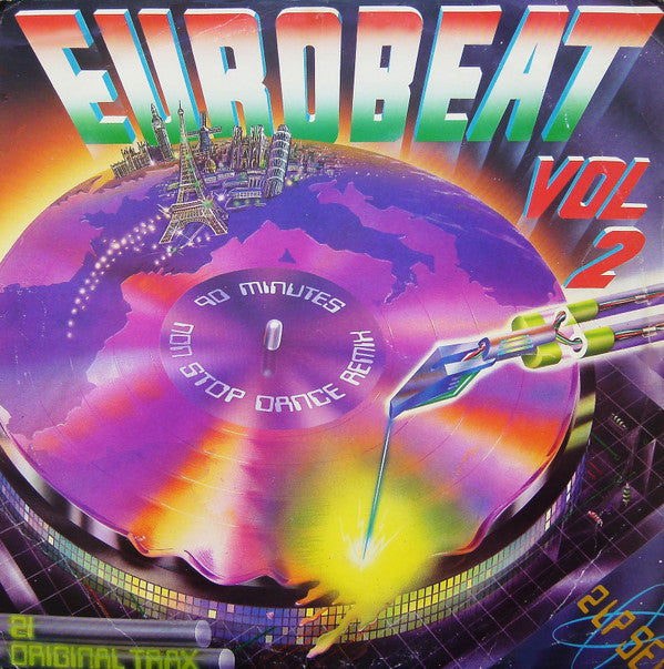 Various : Eurobeat Volume 2 (2xLP, Mixed)