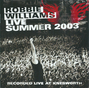 Robbie Williams : Live Summer 2003 (CD, Album, RP, Med)