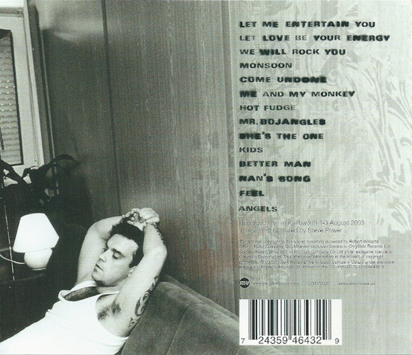 Robbie Williams : Live Summer 2003 (CD, Album, RP, Med)