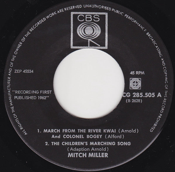 Mitch Miller : Mitch Miller (7", EP)