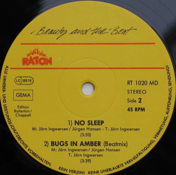 Beauty And The Beat : Bugs In Amber (12")