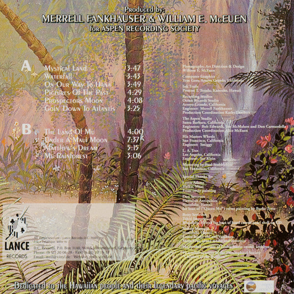 Merrell Fankhauser : Return To Mu (LP, Album)
