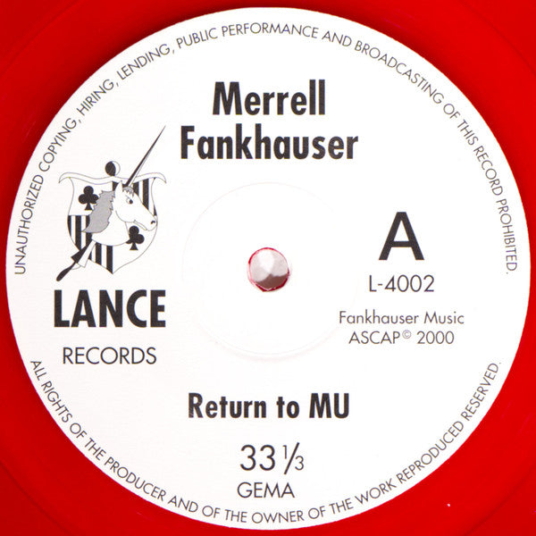 Merrell Fankhauser : Return To Mu (LP, Album)