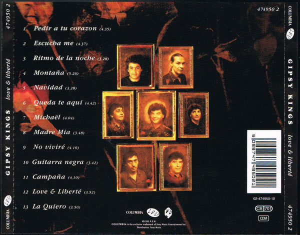 Gipsy Kings : Love & Liberté (CD, Album)