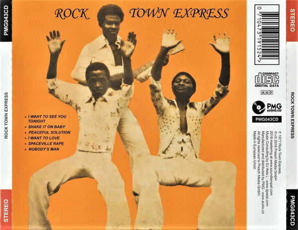 Rock Town Express : Rock Town Express (CD, Album, RE)