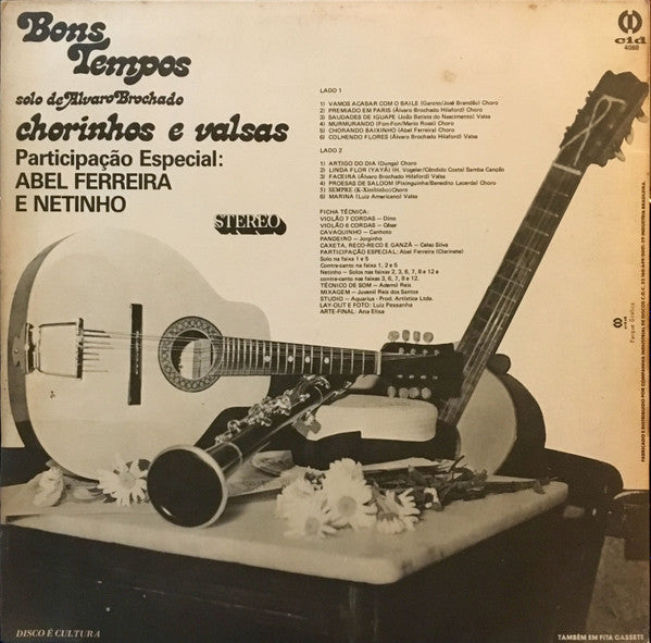 Álvaro Brochado Hilsdorf Participação Especial Abel Ferreira E Netinho (2) : Chorinhos E Valsas (LP, Album)