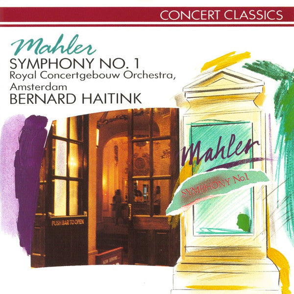 Gustav Mahler, Concertgebouworkest, Bernard Haitink : Symphony No.1 (CD)