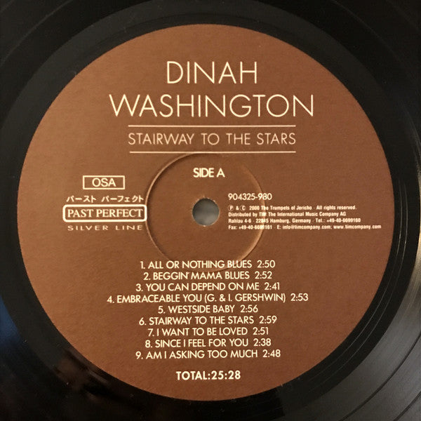 Dinah Washington : Stairway To The Stars (LP, Comp, Gat)