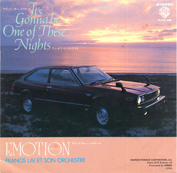 Francis Lai And His Orchestra = Francis Lai And His Orchestra : It's Gonna Be One Of These Nights = ワン・オブ・ジーズ・ナイト /  Emotion = エモーション (7", Promo)