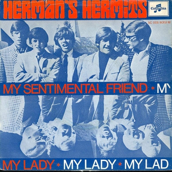 Herman's Hermits : My Sentimental Friend (7", Single)