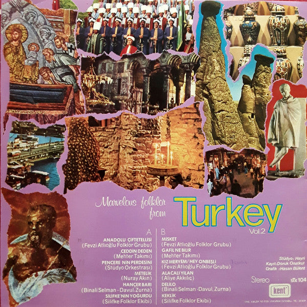 Various : Marvelous Folklor From Turkey  Vol.2 (LP)