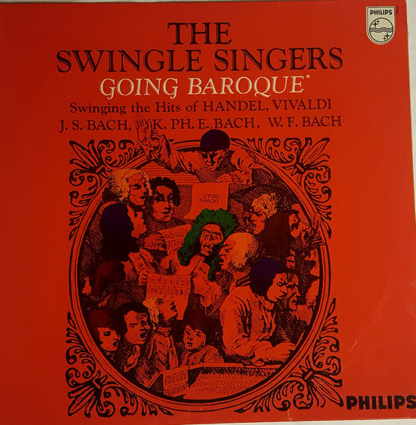 Les Swingle Singers : Going Baroque (LP, Album, Mono)