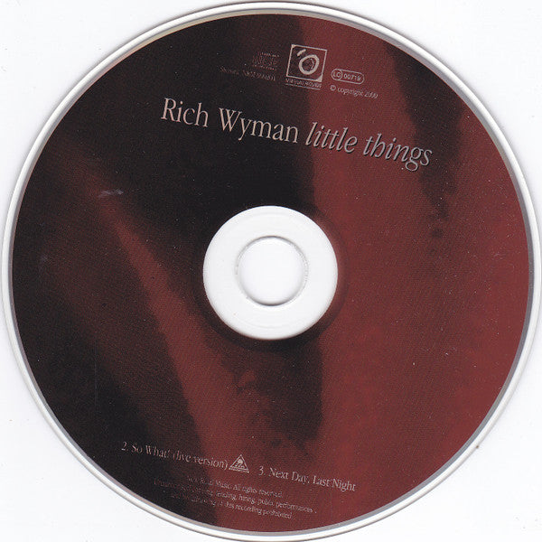Rich Wyman : Little Things (CD, Single)