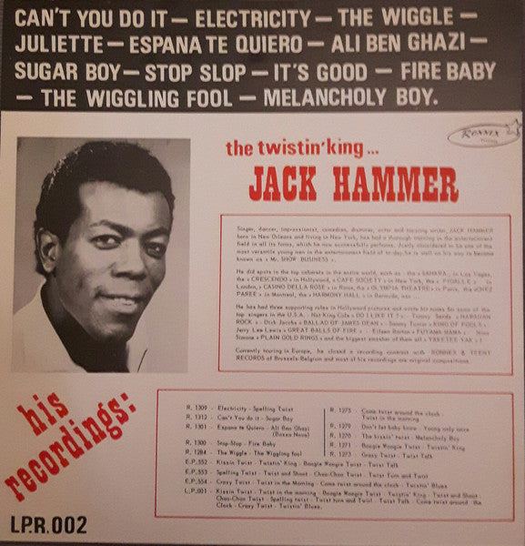 Jack Hammer : Jack Hammer (LP, Album)