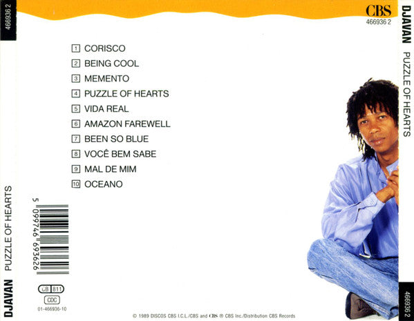 Djavan : Puzzle Of Hearts (CD, Album)