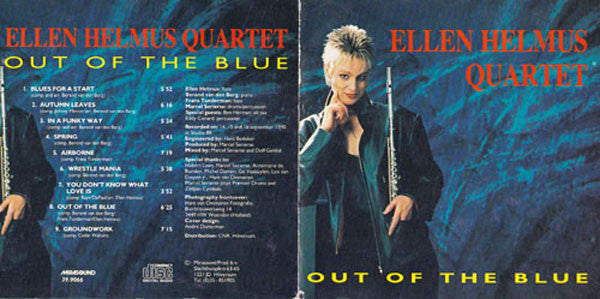 Ellen Helmus Quartet : Out Of The Blue (CD, Album)