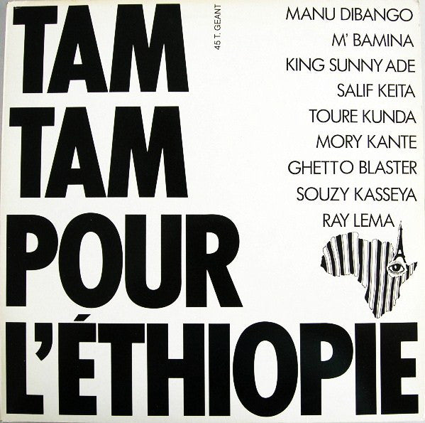 Tam Tam Pour L'Éthiopie : Tam Tam Pour L'Éthiopie (12", Maxi)