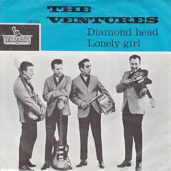 The Ventures : Diamond Head / Lonely Girl (7", Single)