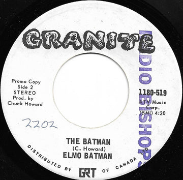 Elmo Batman : I Am A Spy For The F.B.I. (7", Single)