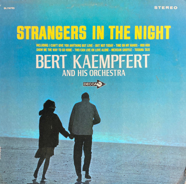 Bert Kaempfert And His Orchestra* : Strangers In The Night (LP, Album, Glo)