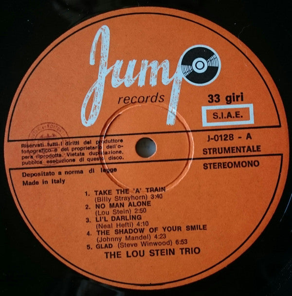 The Lou Stein Trio : Jazz Trio (LP)