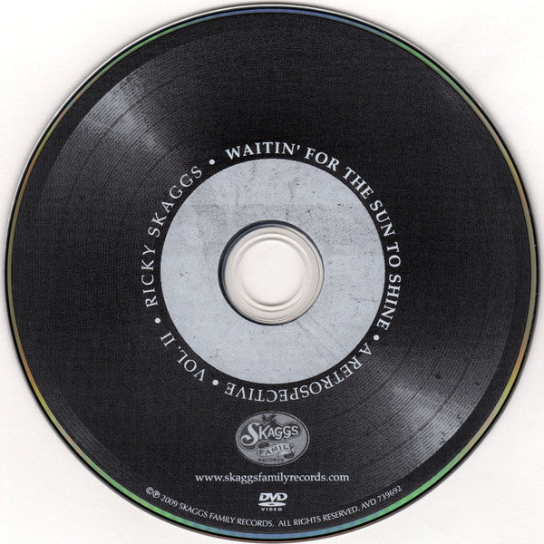 Ricky Skaggs : Waitin' For The Sun To Shine (CD + DVD-V + Album, RE)