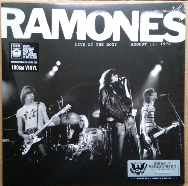 Ramones : Live At The Roxy August 12, 1976 (LP, RSD, Ltd, Num, 180)