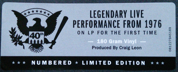 Ramones : Live At The Roxy August 12, 1976 (LP, RSD, Ltd, Num, 180)