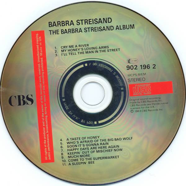 Barbra Streisand : The Barbra Streisand Album (CD, Album)
