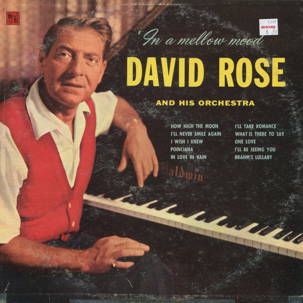 David Rose & His Orchestra : In A Mellow Mood (LP, Album, Mono)