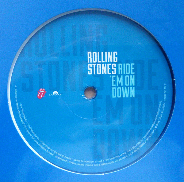 The Rolling Stones : Ride 'Em On Down (10", S/Sided, RSD, Ltd, Blu)