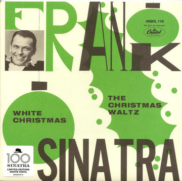 Frank Sinatra : White Christmas / The Christmas Waltz (7", RSD, Single, Mono, Ltd, RE, Whi)