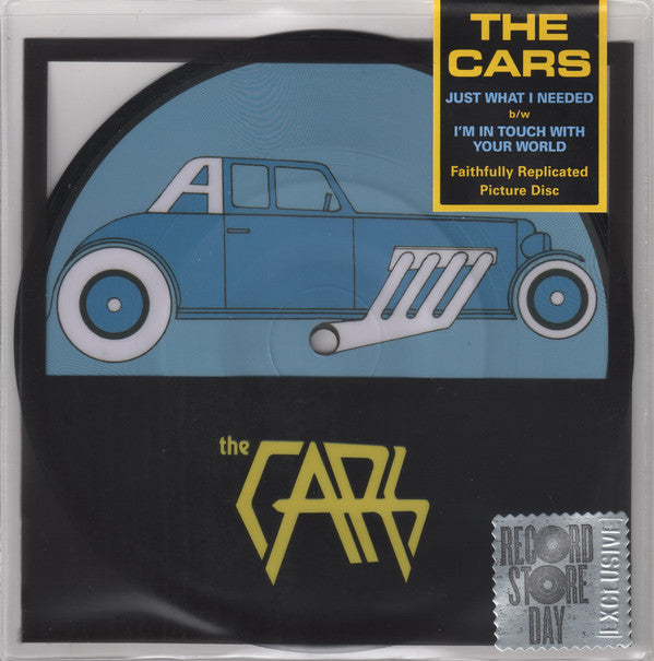 The Cars : Just What I Needed b/w I'm In Touch With Your World (7", RSD, Ltd, Pic, RE)