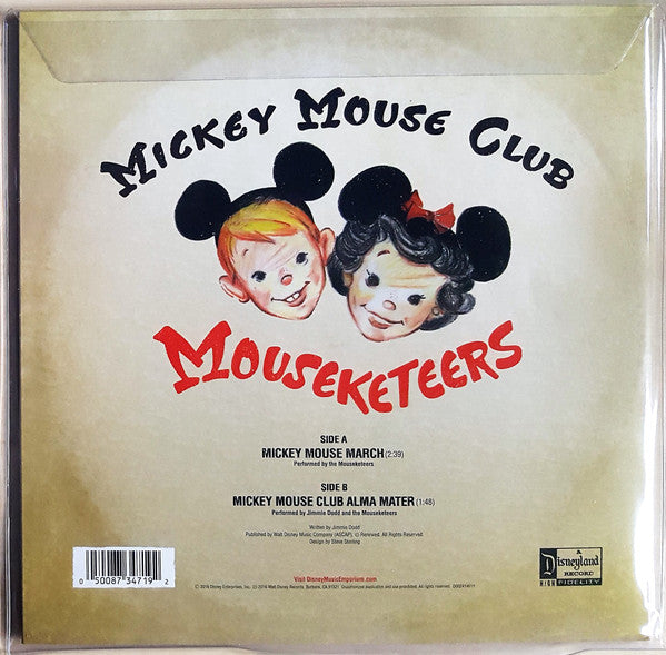 The Mouseketeers : Mickey Mouse Club March (10", RSD, Single, Ltd, Pic)