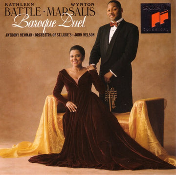 Kathleen Battle • Wynton Marsalis, Anthony Newman, Orchestra Of St. Luke's, John Nelson (5) : Baroque Duet (CD, Album, Sli)