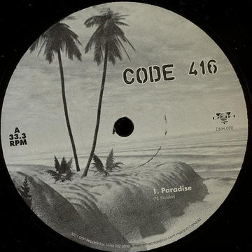 Nick Holder : Code 416 (12")