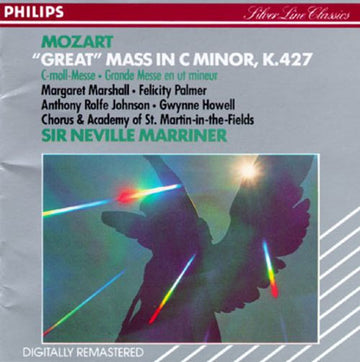 Sir Neville Marriner, Wolfgang Amadeus Mozart, The Academy Of St. Martin-in-the-Fields, Margaret Marshall, Felicity Palmer, Anthony Rolfe Johnson, Gwynne Howell : Great Mass In C Minor  (CD, RM)