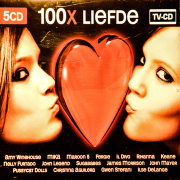 Various : 100x Liefde (5xCD, Comp)