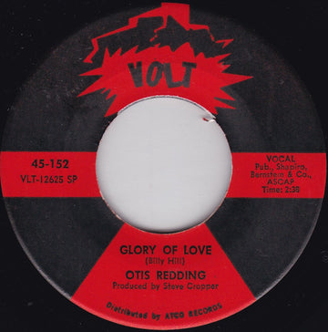Otis Redding : Glory Of Love / I'm Coming Home (7", Single, Mono, SP)
