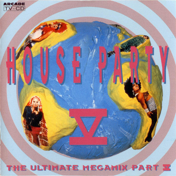 Various : House Party V (The Ultimate Megamix Part V) (CD, Mixed)