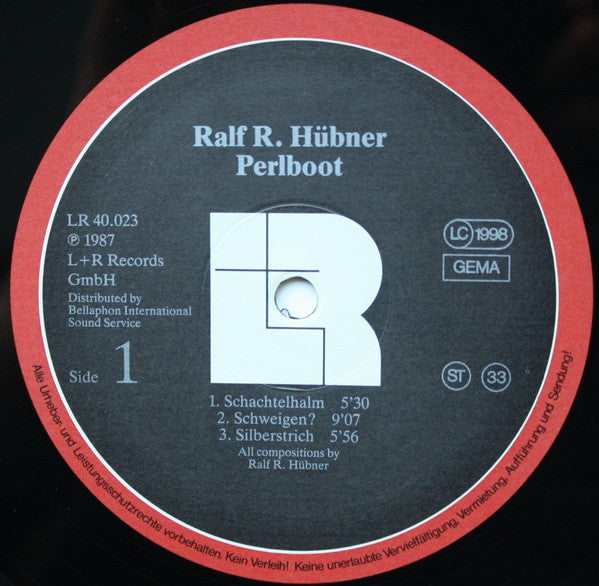 Ralf Hübner : Perlboot (LP, Album)
