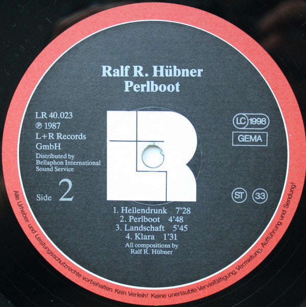 Ralf Hübner : Perlboot (LP, Album)
