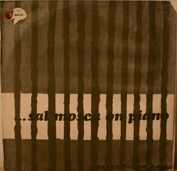 Sal Mosca, Peter Ind : Solos And Duets (LP, Album)