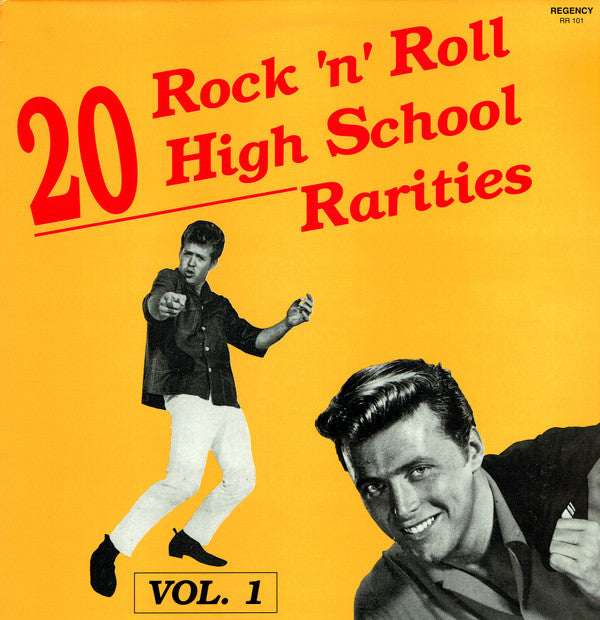 Various : 20 Rock'n'Roll High School Rarities Vol. 1 (LP, Comp)